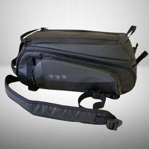 NEW! Waterproof 9.5L Bike Saddle Bag w/Pockets & Detachable Strap